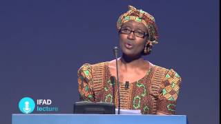 IFAD Lecture Winnie Byanyima quotThe Future of Aidquot [upl. by Hanahs297]