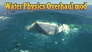 Minecraft 1165  Water Physics Overhaul mod [upl. by Ennobe]