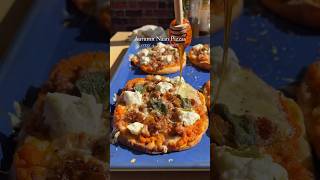 AutumnInspired Naan Pizzas Such a simple fun way to enjoy pizza night shorts [upl. by Atims767]