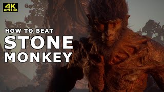 BLACK MYTH WUKONG  HOW TO BEAT STONE MONKEY  BOSS FIGHT [upl. by Pineda]