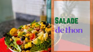 Recette salade de thon [upl. by Strander919]