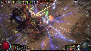 Testing league starter budget Trinity ELE HIT vs Drox [upl. by Aehsal877]