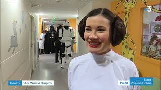 Star Wars au Centre Hospitalier de Valenciennes [upl. by Naitsyrk]