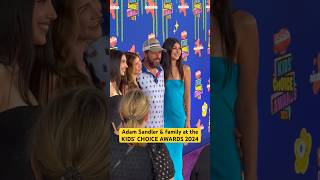 Adam Sandler amp Family at KIDS’ CHOICE AWARDS 2024 [upl. by Sherman]