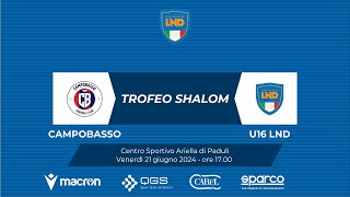 TROFEO SHALOM 2024  CAMPOBASSO  U16 LND [upl. by Siesser]