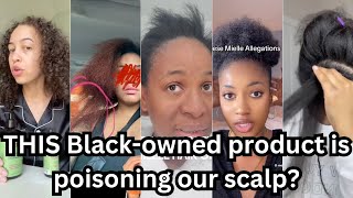 Black women on TikTok say hair is falling out in CLUMPS after using Mielle Organics  CEO responds [upl. by Merwyn]