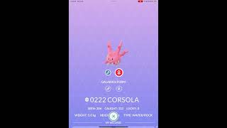 Galar Corsola confirmed [upl. by Whitcomb]