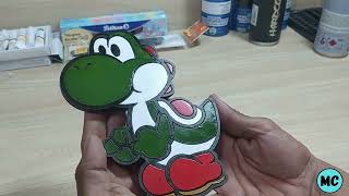 Yoshi manualidad en Madera  yoshiisland nintendo madera wood [upl. by Allehcram]