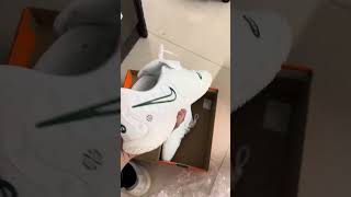 Nike Tiempo Legend 10 Academy IC Indoor amp Futsal Soccer Shoes  WhiteGreen [upl. by Noslien]