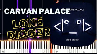 Lone Digger  Caravan Palace PIANO TUTORIAL Sheet in the descriptioncaravanpalace [upl. by Ramoj]