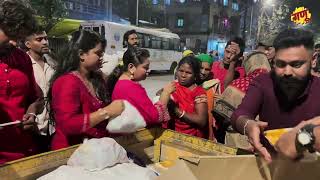 दिवाळी उत्सव  अन्न आणि फळ वाटप  diwali celebration  FOOD and FRUIT DISTRIBUTION  ganurahate [upl. by Everara]