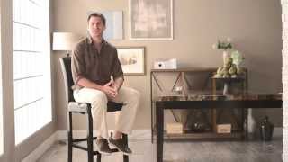 Palazzo Bar Stool  Black  Product Review Video [upl. by Anaerda]