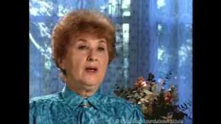 Jewish Survivor Thea Rumstein Testimony  USC Shoah Foundation [upl. by Kovacs851]