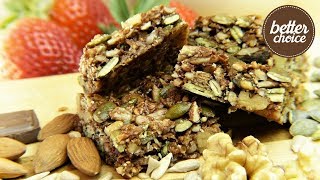 DOMOWE BATONIKI MUESLI 🍫🍫 Pomysł na śniadanie  FIT PRZEPIS [upl. by Peednama280]