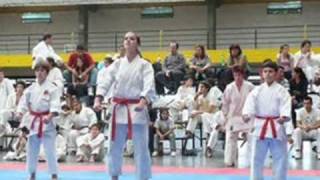 melina martinez mejor competidora 2009 Escuela de karate shotoryu kai Rengokai [upl. by Iahcedrom]