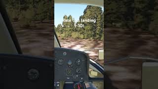 Pilot Attempts Forest Landing in MSFS [upl. by Garwin]