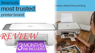 HP DeskJet 2855e Color Inkjet Printer Review 2024 [upl. by Connie419]