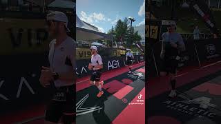 Paul Felder Finishing Lake Placid Ironman ufc ironman lakeplacid [upl. by Aminta]