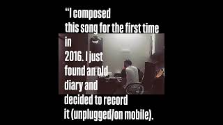 old diary songkahan gaye tum indie unplugged [upl. by Ennahgiel]