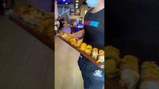 100pc Sushi Challenge at Show Sushi in San Dimas CA rainaiscrazy [upl. by Erdrich]