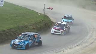 rallycross touraine 2024 championnatdefrance manche 2 super 1600 [upl. by Aihsenor810]