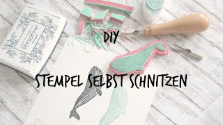 DIY  Stempel selber machen germandeutsch [upl. by Frazier]