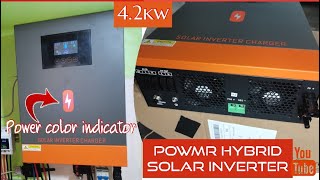 Quick Installation of PowMr 102KW Solar Inverter [upl. by Sloan812]