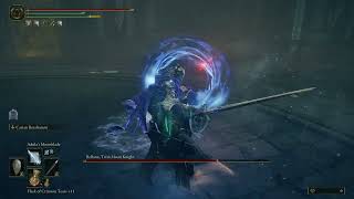 Rellana Twin Moon Knight  Sword Sorcerer Build  Carian Retaliation Parry amp Adulas Moonblade [upl. by Attenad]