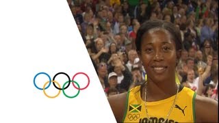 Womens 100m Final  London 2012 Olympics [upl. by Arlena]