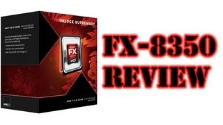 FX8350 Vishera 40ghz 8Core AMD CPU Unboxing Review amp Benchmarking [upl. by Halik]