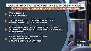 Transportation plan open house  La Crosse County [upl. by Wagshul780]