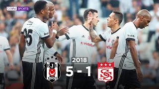 Beşiktaş 5  1 DG Sivasspor  Maç Özeti  201718 [upl. by Eniloj538]