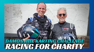 The 2024 charity kart race by Damon Hill [upl. by Annairda]