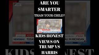 KIDS ARE YOU SMARTER THAN YOUR CHILD TRUMP VS HARRIS [upl. by Arleyne]