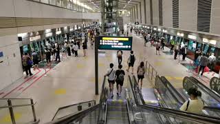 Bishan MRT circle line after 3rd day of opening up the circuit breakrr [upl. by Mungovan]