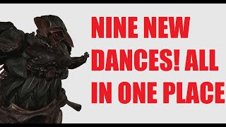 WARFRAME All New Dance Emotes Added With Octavia Prime [upl. by Aivizt]