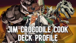 YuGiOh GX 40 Card Jim Crocodile Cook Deck Profile [upl. by Elsilrac]