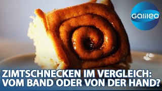 1000 Zimtschnecken vs 1000000 Zimtschnecken täglich aus der Schwedischen XXLProduktion [upl. by Anires]