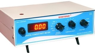 SYSTONIC  Demo Of Digital Conductivity Meter  Model No S941  demo Conductivity analytical [upl. by Orgalim]