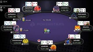 Winter Series 2023 Main Event €250 NLHE PKO Final Table Replay  PokerStars IT [upl. by Arorua269]