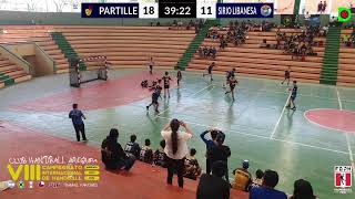 PARTILLE vs SIRIO LIBANESA varones VIII CAMPEONATO INTERNACIONAL DE HANDBALL handballArequipa [upl. by Errecart]