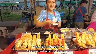 泰国｜Chiang Mai University Night Market 再清迈大学的夜市，逛吃时什么体验？ [upl. by Takashi]