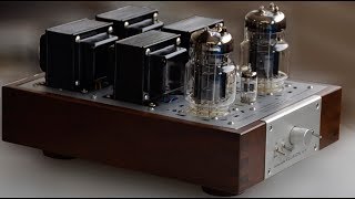 fluxion AV7B introducing a dual mono 6C33CB SE Triode tube amplifier [upl. by Alinna]