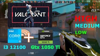 i3 12100 with Gtx 1050 ti  Valorant  Benchmarks With Proof  RECON ROY  IN HINDI [upl. by Chatwin44]