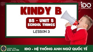 B5  Talky Talky English  Lesson 3  IDO English Center [upl. by Noiek523]