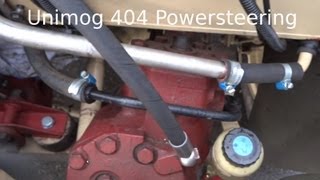 Powersteering Unimog 404 Diesel [upl. by Anivla273]