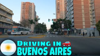 Driving in Buenos Aires  from Acassuso to Florida [upl. by Adiahs]