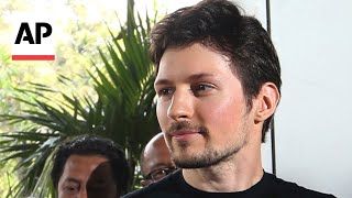 French authorities issue preliminary charges to Telegram CEO Pavel Durov [upl. by Landri]