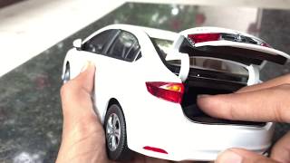 Unboxing of 2015 Honda CITY 118 DIECAST [upl. by Elohc]