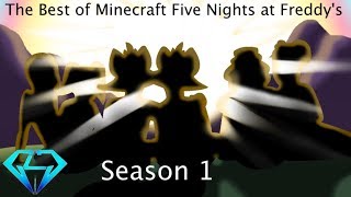 Minecraft five nights at Freddys Season 1 BEST BITS  Season 2 sneak peak [upl. by Valenta107]